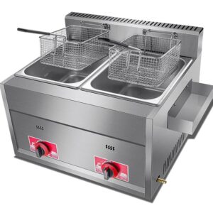 10l double gas deep fryer Gas Deep Fryer