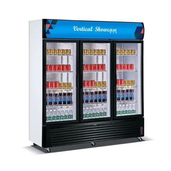 3 doors vertical showcase Vertical Showcase Upright Display Chiller