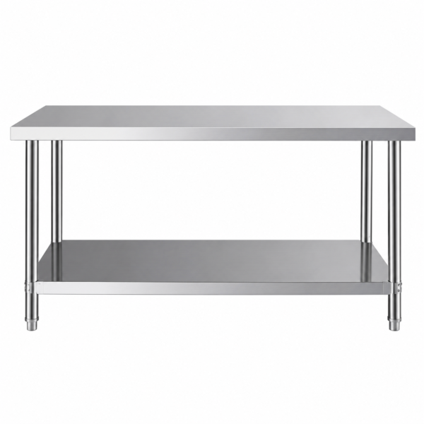 5ft table without back Steel Work Table