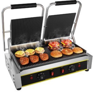 Version 1.0.0 Electric Sharwama Panini Grill Press