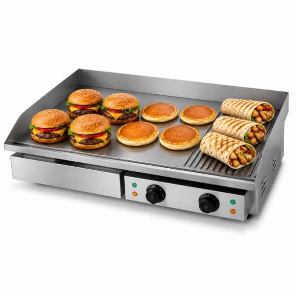 Flat Griddle With Grill