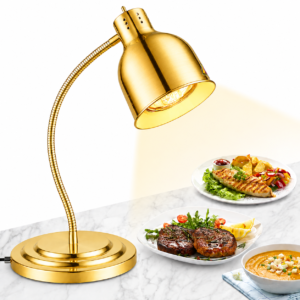 food lamp gold single Food Warming Lamp