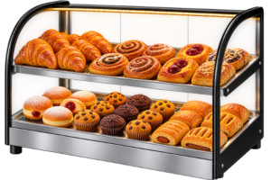 snacks warmer luxury Snacks Pastry Display Warmer (Luxury Curve)