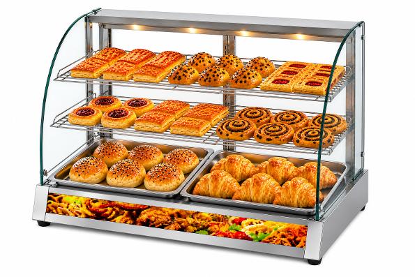 Snacks Pastry  Display Warmer (Stainless)
