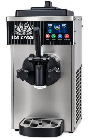 1 Nozzle Ice Cream Machine Table Top (soft serve))